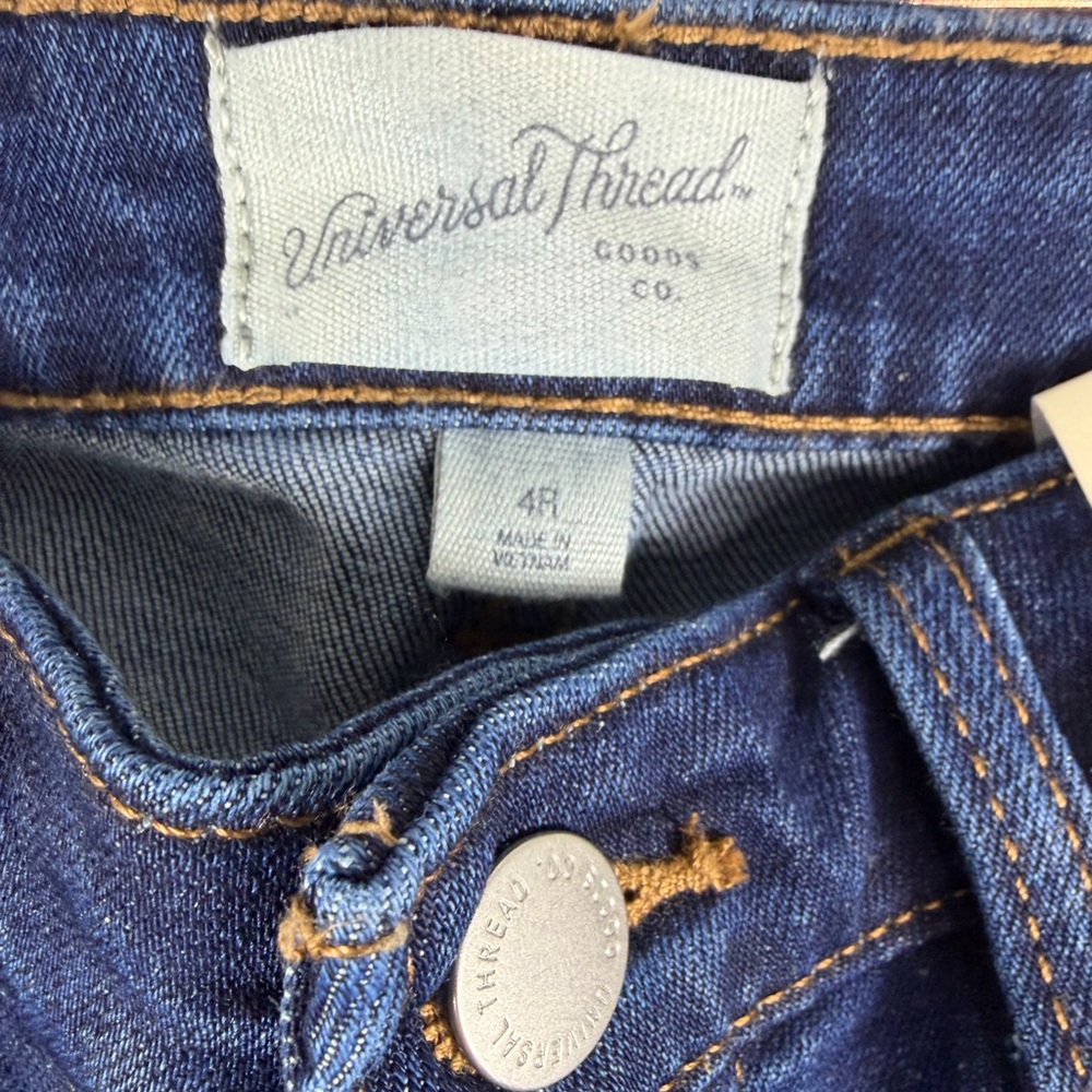 Universal Thread Dark Indigo Wide Leg Jeans - Picture 8 of 15